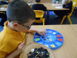 Counting out objects carefully