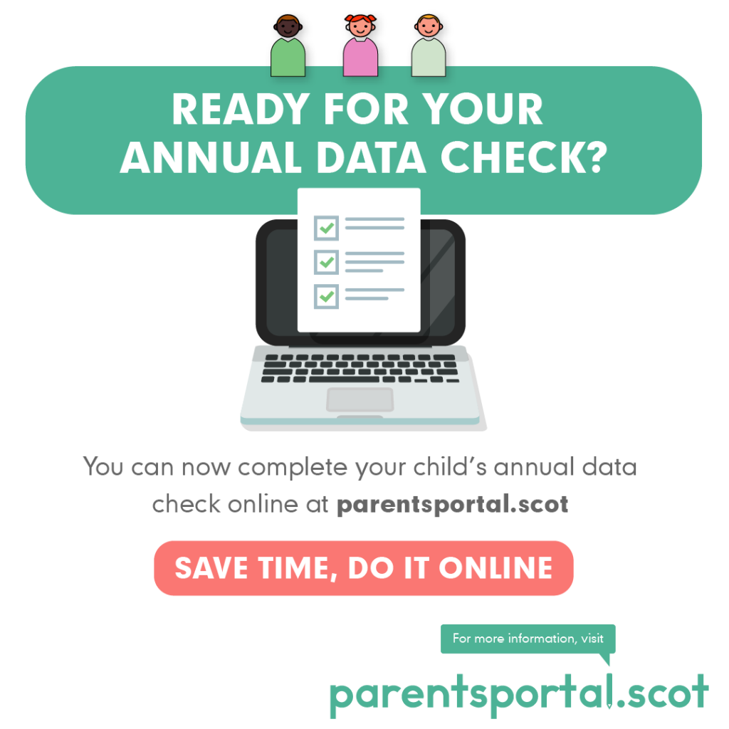 Parentsportal - annual data check - 1080x1080