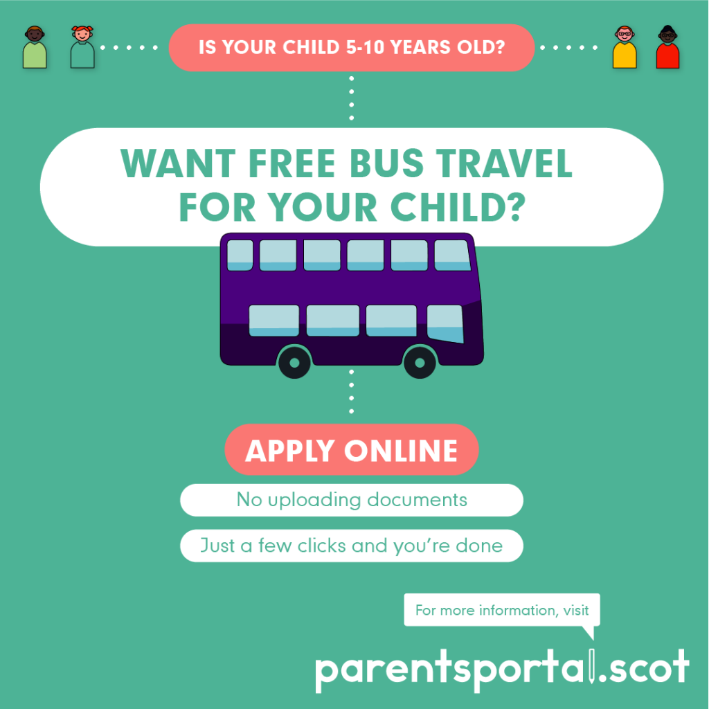 Parentsportal - free bus travel - 1080x1080